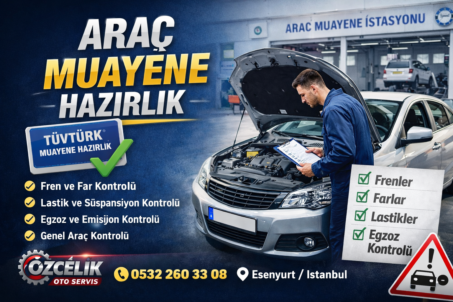 Araç Muayene Hazırlık